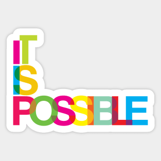 It is possible Sticker